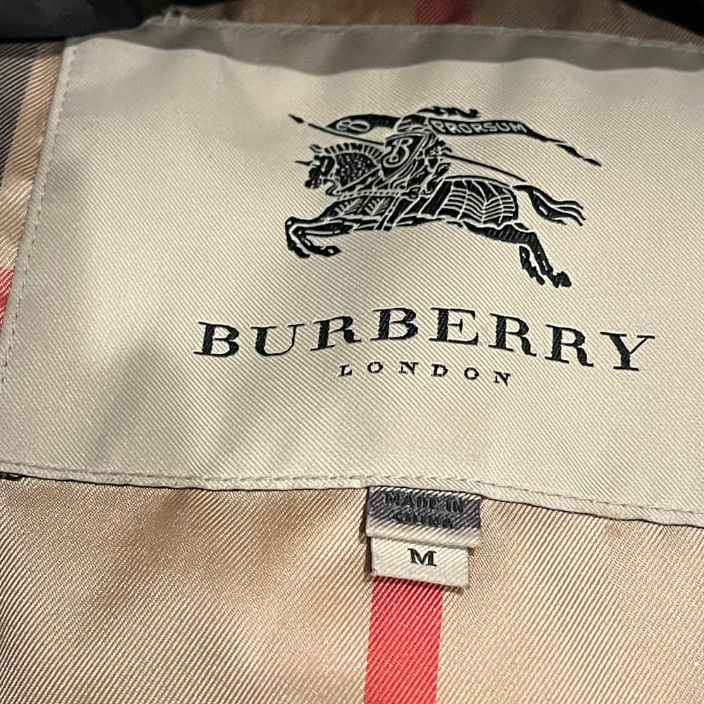 Burberry Black Hooded Puffer Coat - Picture 3 of 10